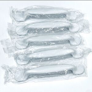 LAST DAY SALE! White Drawer Pulls Set of 5 NEW IN BOX